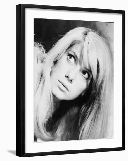 Catherine Deneuve, Repulsion, 1965-null-Framed Photographic Print