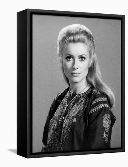 Catherine Deneuve. "The April Fools" 1969, Directed by Stuart Rosenberg-null-Framed Stretched Canvas