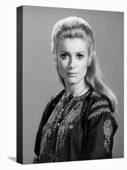 Catherine Deneuve. "The April Fools" 1969, Directed by Stuart Rosenberg-null-Stretched Canvas