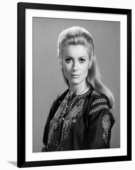 Catherine Deneuve. "The April Fools" 1969, Directed by Stuart Rosenberg-null-Framed Photographic Print