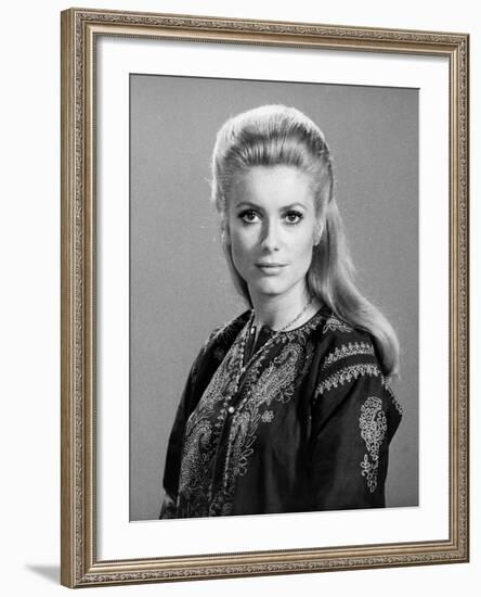 Catherine Deneuve. "The April Fools" 1969, Directed by Stuart Rosenberg-null-Framed Photographic Print