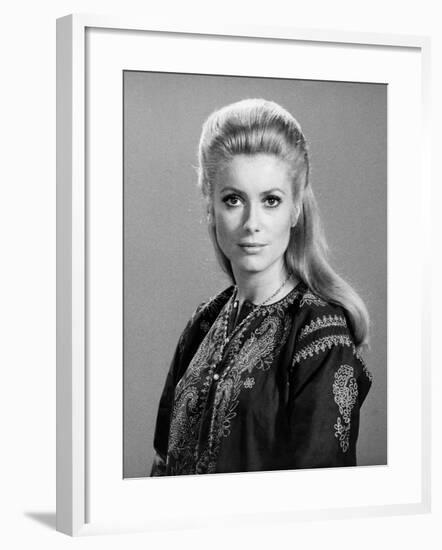 Catherine Deneuve. "The April Fools" 1969, Directed by Stuart Rosenberg-null-Framed Photographic Print