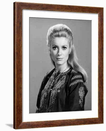 Catherine Deneuve. "The April Fools" 1969, Directed by Stuart Rosenberg-null-Framed Photographic Print