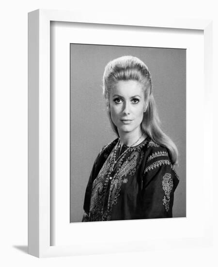 Catherine Deneuve. "The April Fools" 1969, Directed by Stuart Rosenberg-null-Framed Photographic Print