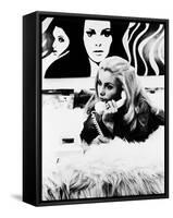 Catherine Deneuve-null-Framed Stretched Canvas