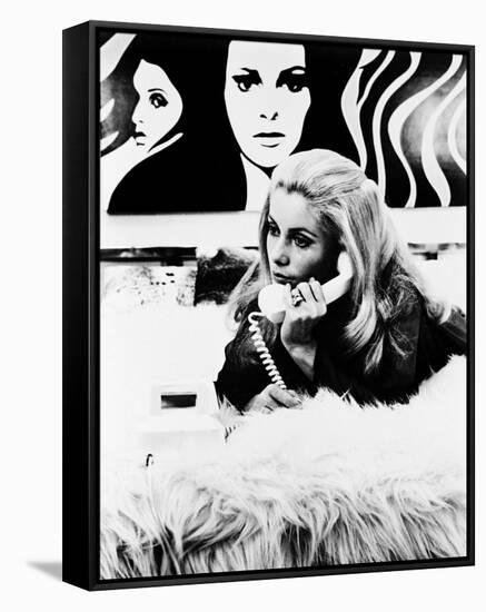 Catherine Deneuve-null-Framed Stretched Canvas