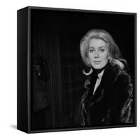 Catherine Deneuve-null-Framed Stretched Canvas