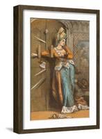 Catherine Douglas Barring the Door, C1910-null-Framed Giclee Print