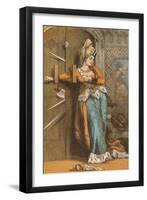 Catherine Douglas Barring the Door, C1910-null-Framed Giclee Print