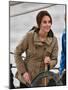 Catherine, Duchess of Cambridge at the wheel-Associated Newspapers-Mounted Photo