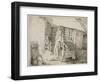 Catherine Earnshaw and Heathcliffe at Wuthering Heights-Lady Edna Clarke Hall-Framed Giclee Print