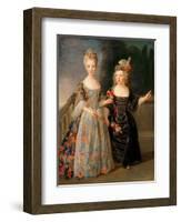 Catherine-Eléonore-Eugènie De Béthisy-Alexis Simon Belle-Framed Giclee Print