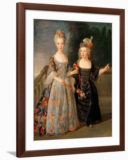 Catherine-Eléonore-Eugènie De Béthisy-Alexis Simon Belle-Framed Giclee Print