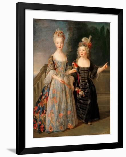 Catherine-Eléonore-Eugènie De Béthisy-Alexis Simon Belle-Framed Giclee Print