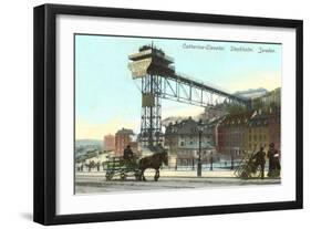 Catherine Elevator, Stockholm, Sweden-null-Framed Art Print