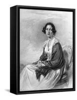 Catherine Gladstone, Wife of William Ewart Gladstone-George Richmond-Framed Stretched Canvas