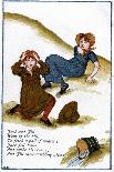 Illustration for Jack and Jill Went Up the Hill, Kate Greenaway (1846-190)-Catherine Greenaway-Giclee Print