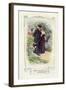 Catherine grows quite a good looking-girl, 1907-Charles Edmund Brock-Framed Giclee Print