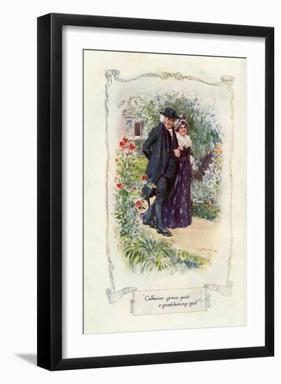 Catherine grows quite a good looking-girl, 1907-Charles Edmund Brock-Framed Giclee Print