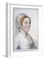 Catherine Howard, fifth wife of Henry VIII, (1796)-Francesco Bartolozzi-Framed Giclee Print