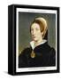Catherine Howard Fifth Wife of Henry VIII Beheaded in 1542-null-Framed Stretched Canvas