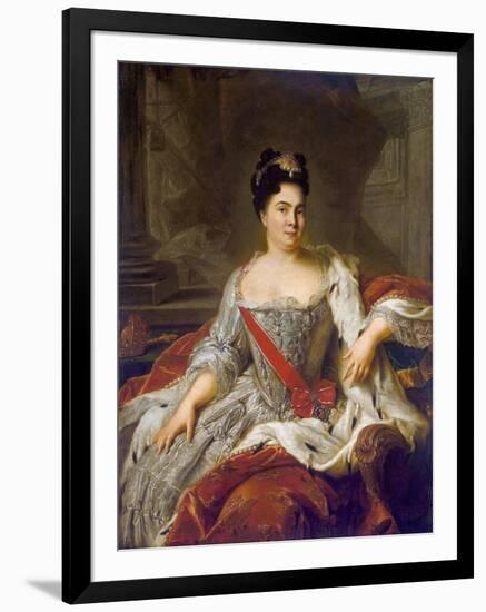 Catherine I, 1717-Jean-Marc Nattier-Framed Giclee Print