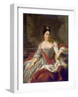 Catherine I, 1717-Jean-Marc Nattier-Framed Giclee Print