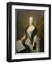 Catherine II as Grand Duchess Ekaterina Alekseyevna, 1762-Ivan Petrovich Argunov-Framed Giclee Print