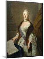 Catherine II as Grand Duchess Ekaterina Alekseyevna, 1762-Ivan Petrovich Argunov-Mounted Giclee Print