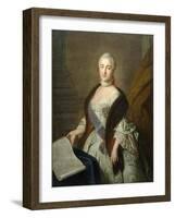 Catherine II as Grand Duchess Ekaterina Alekseyevna, 1762-Ivan Petrovich Argunov-Framed Giclee Print