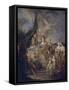 Catherine II as Minerva in the Circle of the Muses-Stefano Torelli-Framed Stretched Canvas