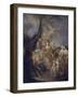 Catherine II as Minerva in the Circle of the Muses-Stefano Torelli-Framed Giclee Print