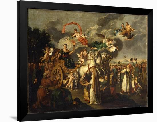 Catherine II Journeying across Russia, 1787-null-Framed Premium Giclee Print