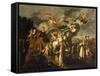 Catherine II Journeying across Russia, 1787-null-Framed Stretched Canvas