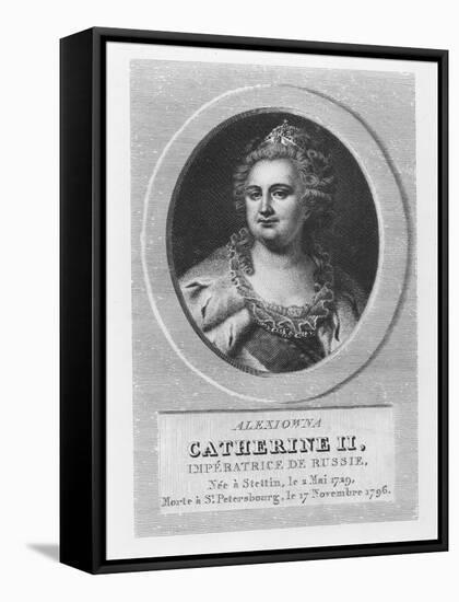 Catherine II of Russia-null-Framed Stretched Canvas