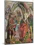 Catherine in the Presence of Emperor Maxentius-Friedrich Pacher-Mounted Giclee Print