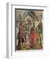 Catherine in the Presence of Emperor Maxentius-Friedrich Pacher-Framed Giclee Print