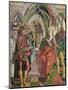 Catherine in the Presence of Emperor Maxentius-Friedrich Pacher-Mounted Giclee Print