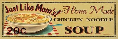 Chicken Noodle Soup-Catherine Jones-Art Print