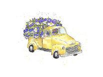 Flower Truck III-Catherine McGuire-Mounted Art Print