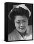 Catherine Natsuko Yamaguchi, Red Cross instructor, Manzanar Relocation Center, 1943-Ansel Adams-Framed Stretched Canvas