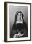 Catherine of Aragon (1485-153), the First Wife of King Henry VIII, 1851-JW Knight-Framed Giclee Print