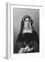 Catherine of Aragon (1485-153), the First Wife of King Henry VIII, 1851-JW Knight-Framed Giclee Print