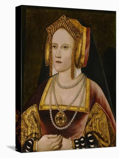 Catherine of Aragon, 1485-1536, Unknown Artist, 1520, National Portrait Gallery, London, England-null-Stretched Canvas