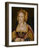 Catherine of Aragon, 1485-1536, Unknown Artist, 1520, National Portrait Gallery, London, England-null-Framed Giclee Print