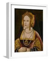 Catherine of Aragon, 1485-1536, Unknown Artist, 1520, National Portrait Gallery, London, England-null-Framed Giclee Print