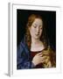 Catherine of Aragon as the Magdalene (Oil on Oak Panel)-Michiel Sittow-Framed Giclee Print