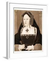 Catherine of Aragon, Pub. 1902-null-Framed Giclee Print