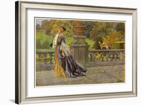 Catherine of Aragon-null-Framed Art Print