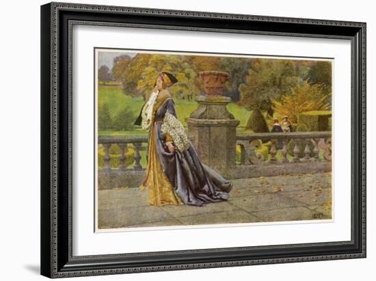 Catherine of Aragon-null-Framed Art Print